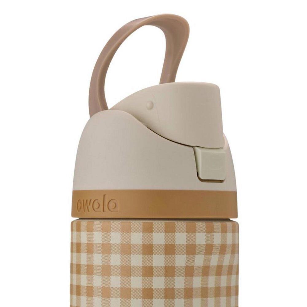 Owala Hearth & Hand Yellow Plaid 24 Oz SUPPERTIME - Picture 3 of 8